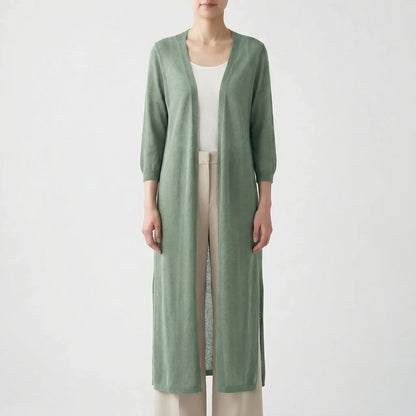 Flowing casual cardigan - Sandy - view 5