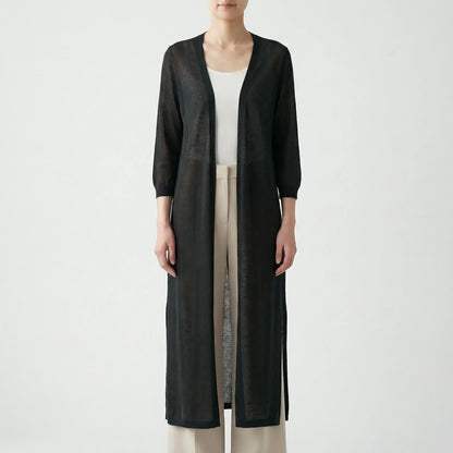 Flowing casual cardigan - Sandy - view 6